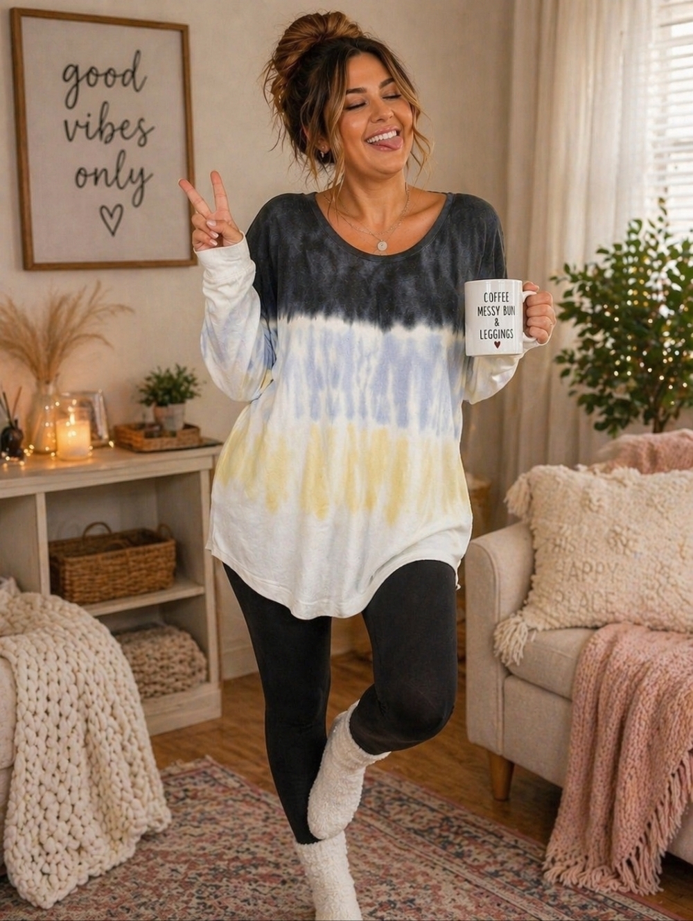Maurice's Tie Dye Lightweight Pullover Sweater | Size XL | Cozy Fall Top